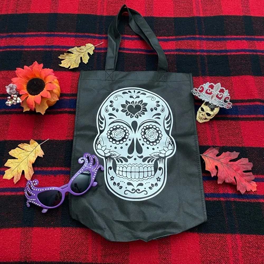 SUGAR SKULL | Tote Bag with Tiara and Glam Tinted Glasses - Picture 9 of 9